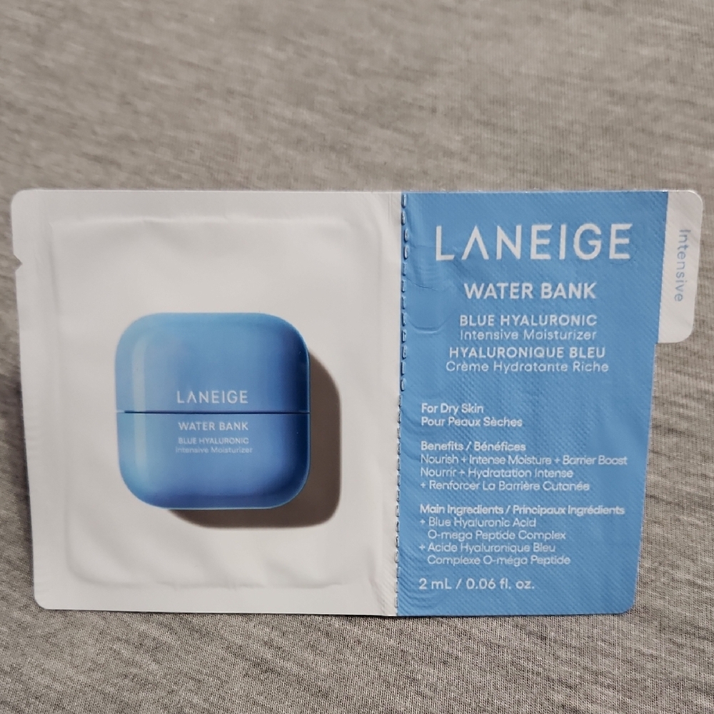 🔴LANEIGE Water Bank Blue Hyaluronic Intensive Hydrating Facial Moisturizer Pack